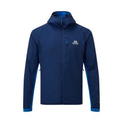 MOUNTAIN EQUIPMENT Switch Pro Hooded Jacket Men's Medieval/Lapis Blue